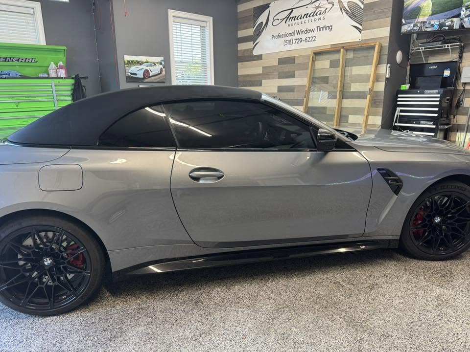 BMW with window tint