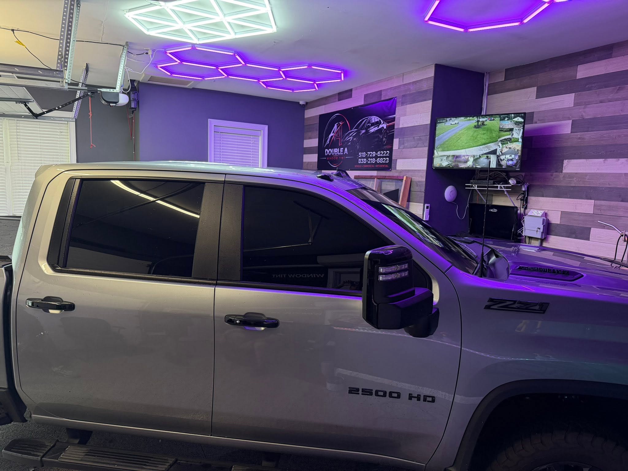 Ford F-150 pickup full window tint